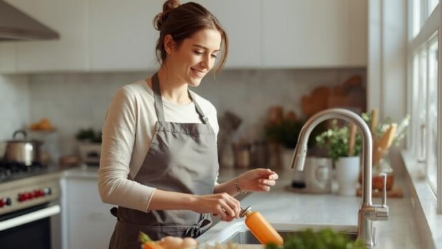 ホームセンター　キッチン水栓　交換